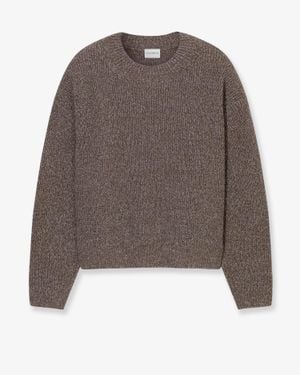 Closed Wool Blend Sweater - Brown