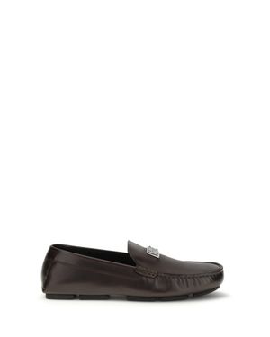 Dolce & Gabbana Dg Driver Loafers - White