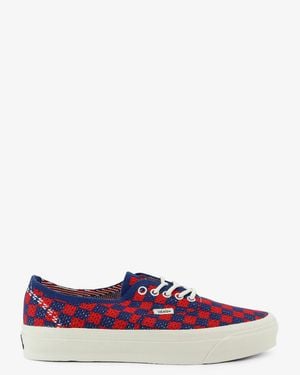 Vans Trainers Authentic 44 Checkerboard - Purple
