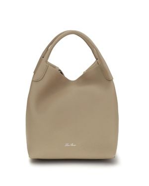 Loro Piana Bale Large Shoulder Bag - Natural