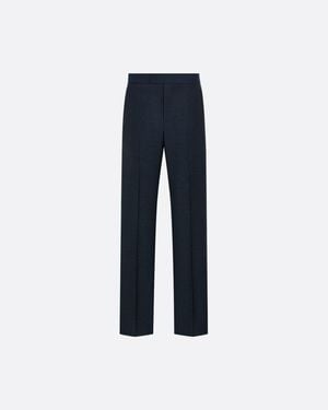 Dior Wool And Mohair Trousers - Blue