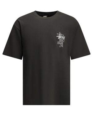Stussy Cotton T-Shirt - Black