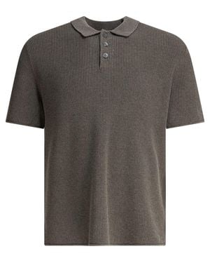 Alex Mill Eastwood Polo Shirts - Grey