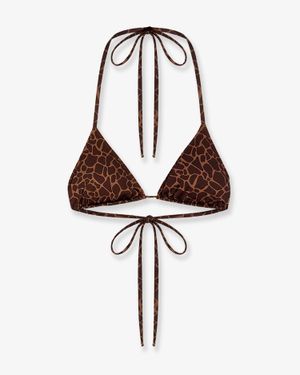 MC2 Saint Barth Bikini Top - Brown