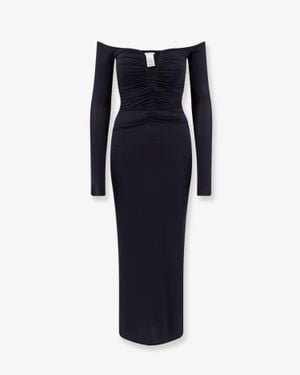 Amazuìn Noemi Stretch Jersey Dress - Blue