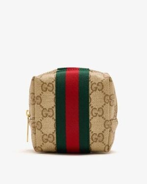 Gucci Mini Gg Cosmetic Case - Natural