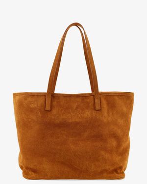MC2 Saint Barth Shoulder Bag City Suede - Brown