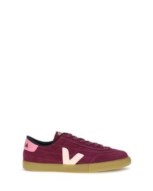 Veja Panenka Suede Trainers Petal Malibu - Purple