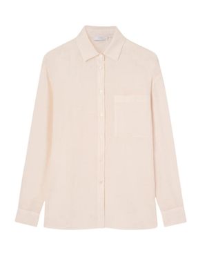 Fedeli Palmaria Linen Shirt - White