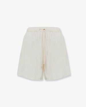 Laneus Bermuda Shorts Cancun - White