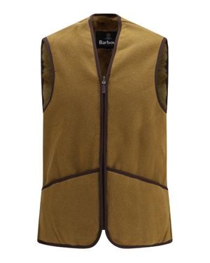 Barbour Fleece Vest - Green