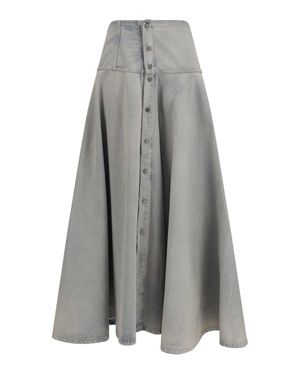 Haikure Thea Light Space Skirt Light Space - Gray