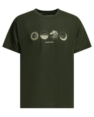 Montbell T-Shirts - Green