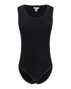 Alaïa Alaã¯A Off-Shoulder Bodysuit - Black