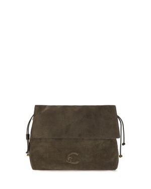 Coccinelle Medium Lidia Shoulder Bag Fango - Brown