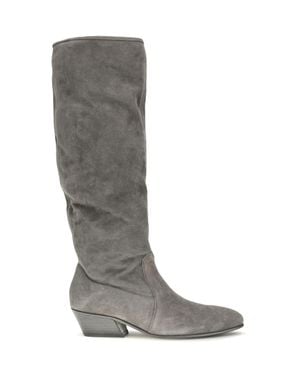 Pedro Garcia High Suede Boots - Grey