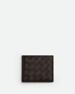 Bottega Veneta "Bi-Fold" Wallet - White