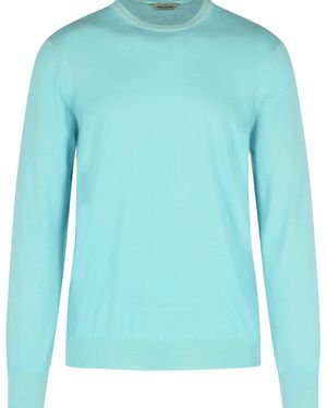 Gran Sasso Light Cashmere Jumper - Blue