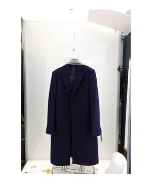Dior Dior Homme Cappotto Must Buy - Blue