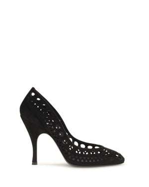 Alaïa Alaïa Vienne Suede Pumps - Black