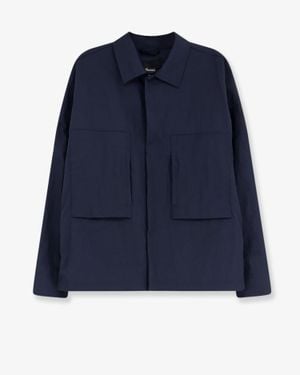Laminar Wrinkled Nylon Jacket - Blue