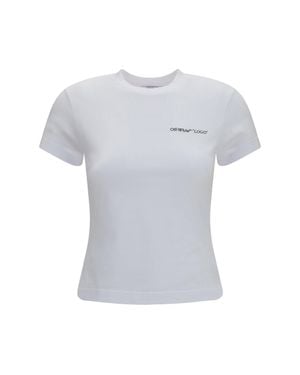Off-White c/o Virgil Abloh Printed T-Shirt - White
