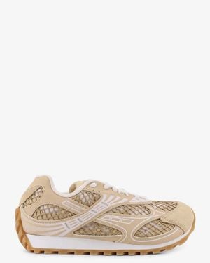 Bottega Veneta "Orbit" Trainers - Natural