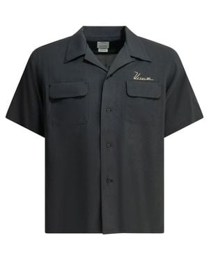 Visvim Judd Rayon Casual Shirt - Black