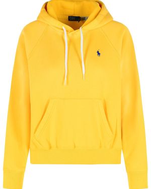 Polo Ralph Lauren Cotton Blend Sweatshirt - Yellow