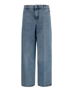 Ami Paris Balloon Jeans Bleu Used - Blue