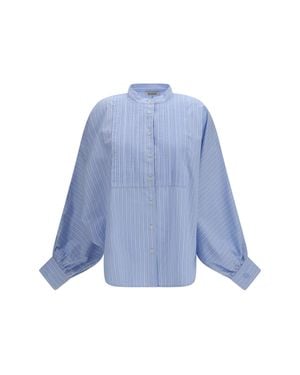 SOSUE Shirt Antonia Voile - Blue
