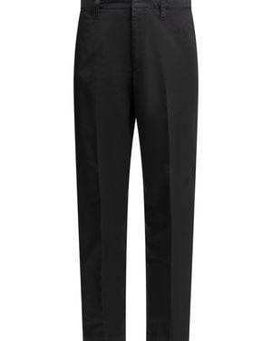 Prada Casual Cotton Trousers - Black