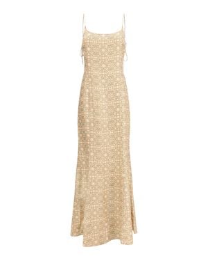 Kristina Ti Sleeveless Long Dress - Natural