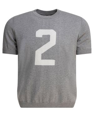 Rakku T-Crown Nmgrigio Melange T-Shirt - Grey