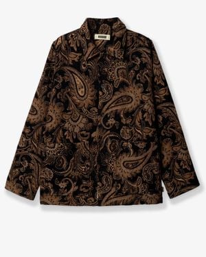 Woodbird Jacket Rong Paisley - Black