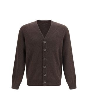 Brunello Cucinelli Cashmere Cardigan - Grey