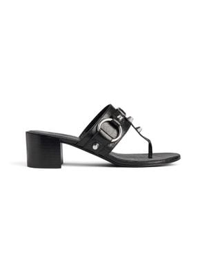 Balenciaga "City 50 Mm" Sandals - Black
