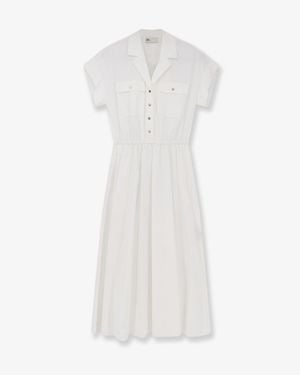Tory Burch Dress Chemisier Cotton - White