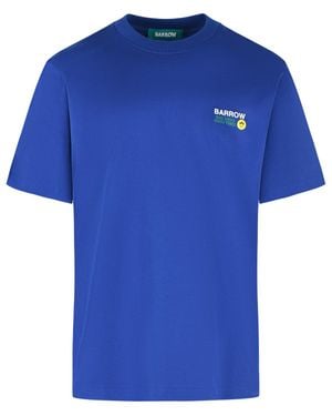 Barrow Cotton Polo Shirt - Blue