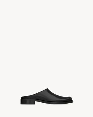 Saint Laurent Angus Mules - Black