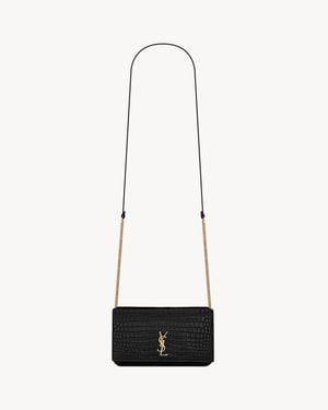 Saint Laurent Cassandre Phone Holder - White
