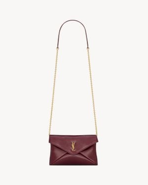 Saint Laurent Pochette Con Catena Cassandre - Bianco