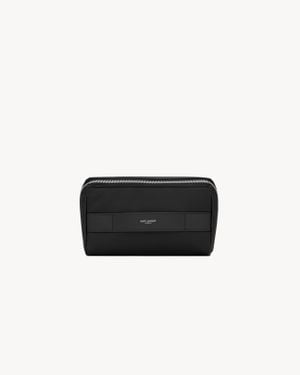 Saint Laurent Saint Laone Sizerent Saint Laone Sizerent パリ キューブ ケース（Econyl再生ナイロン） - ブラック