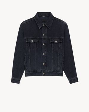 Saint Laurent Trucker Jacket - Blue