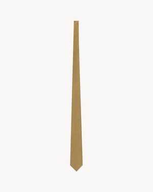 Saint Laurent Tie - White