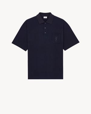 Saint Laurent Polo - Blue