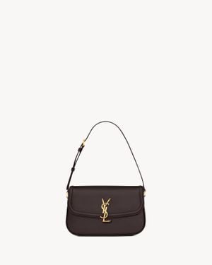 Saint Laurent Saint Laone Sizerent ソルフェリーノ ミディアム（サンローラン ボックスレザー） - ナチュラル