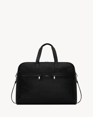 Saint Laurent Camp Maxi Duffle Bag - Black