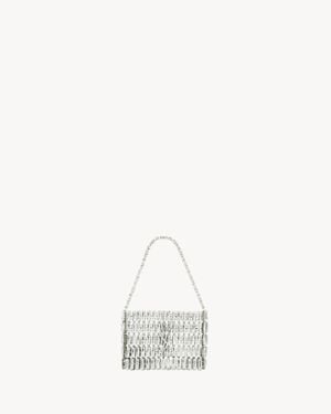 Saint Laurent Micro Evening Bag - White
