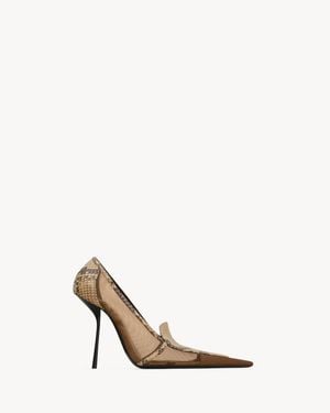 Saint Laurent Cobra Pumps - White